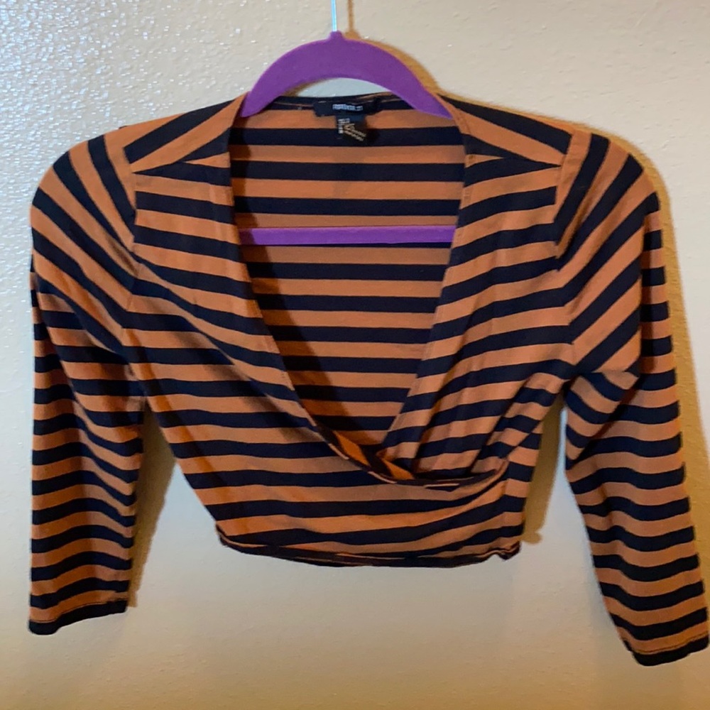 Black and Brown Shirt.